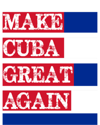 Make Cuba Great Again Cuban Flag Gift Women's V-Neck T-Shirt