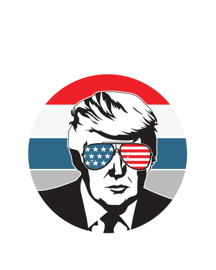 Make Fantasy Football Great Again Trump American Flag Sunset Great Gift Women's V-Neck T-Shirt