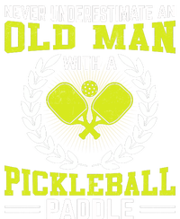 Pickleball Never Underestimate An Old Man With A Pickleball Paddle Baby Bodysuit