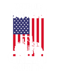 Make Our Farmer Great Again American Farmer Usa Flag Farming Gift T-Shirt