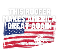 This Roofer Makes America Great Again Usa Flag Patriotic Cute Gift T-Shirt