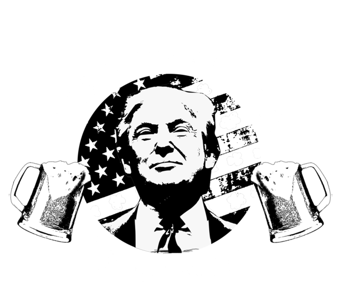 Trump Make St Patricks Day Great Again American Flag Gift T-Shirt