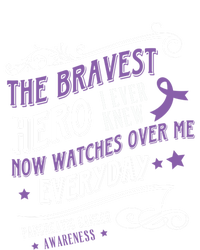 The Bravest Hero Watch Over Me Everyday Pancreatic Cancer Gift T-Shirt