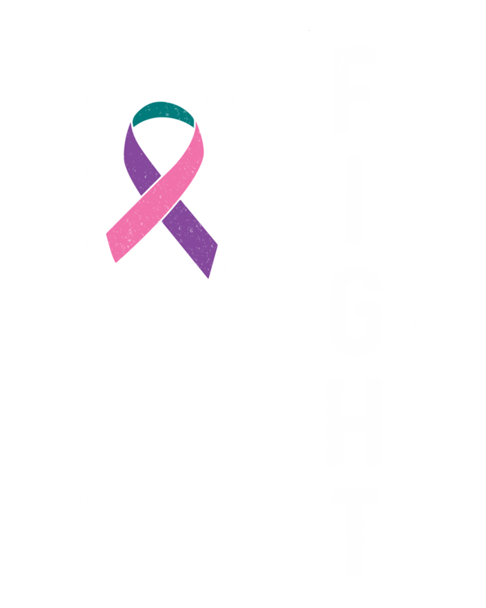 Thyroid Cancer American Flag Awareness Gift T-Shirt