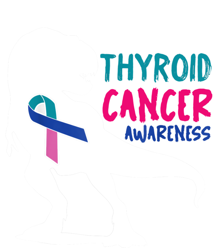 Thyroid Cancer Awareness Cool Tgiftrex Warrior Survivor Fighter Cool Gift Baby Bodysuit