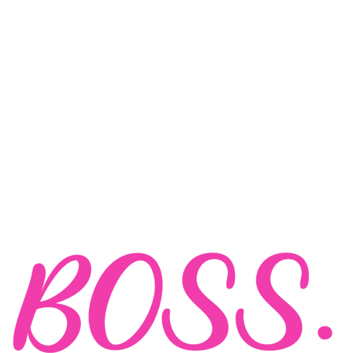 Wife Mom Boss Mother Great Gift Valucap Bio-Washed Visor