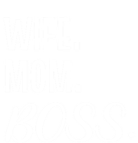 Wife Mom Boss Mother Gift Long Sleeve Shirt