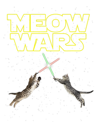 Meow Wars, Cat Wars, Funny Cat, Cat Lover Long Sleeve Shirt