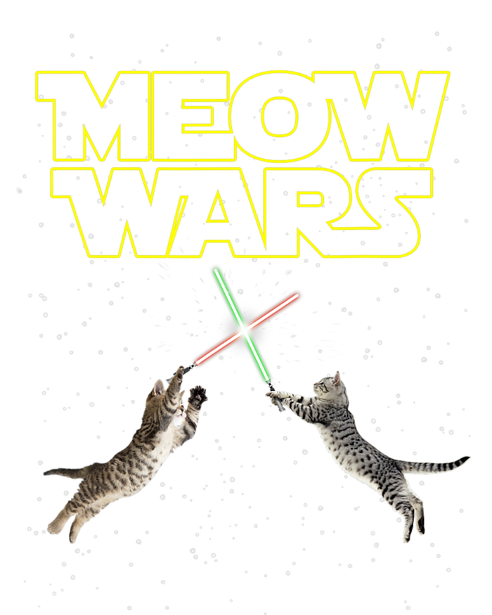 Meow Wars, Cat Wars, Funny Cat, Cat Lover Long Sleeve Shirt