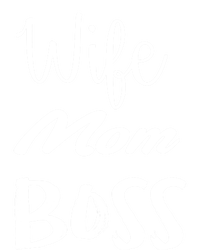 Wife Mom Boss Cute Gift Ladies Long Sleeve Shirt