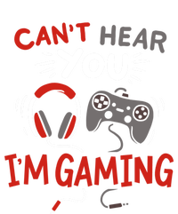 Can't Hear You I'm Gaming Funny Gift For Gamers Gift Women's Tri-Blend 3/4-Sleeve Raglan Shirt