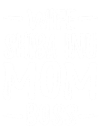 Wife Shiba Inu Mom Boss Funny Dog Mom Gift Idea Gift Full-Length Apron With Pockets