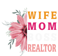 Wife Mom Boss Realtor Cool Gift Tall Long Sleeve T-Shirt