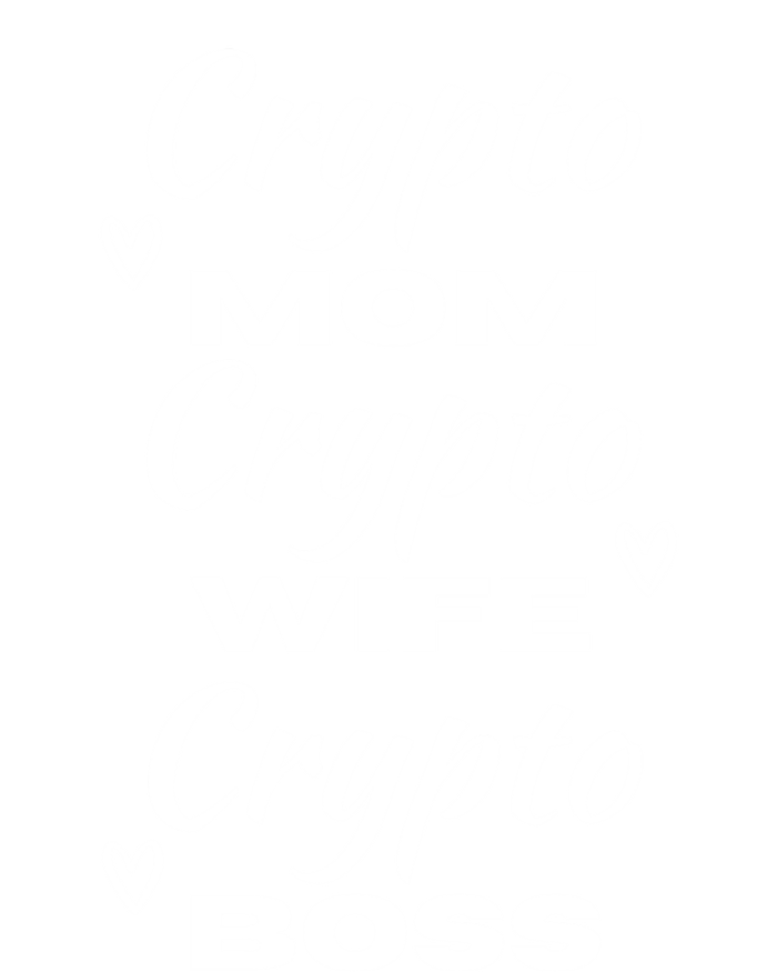 Wo Crypto Mom Wife Boss Funny Tee Bitcoin Ethereum Gift T-Shirt