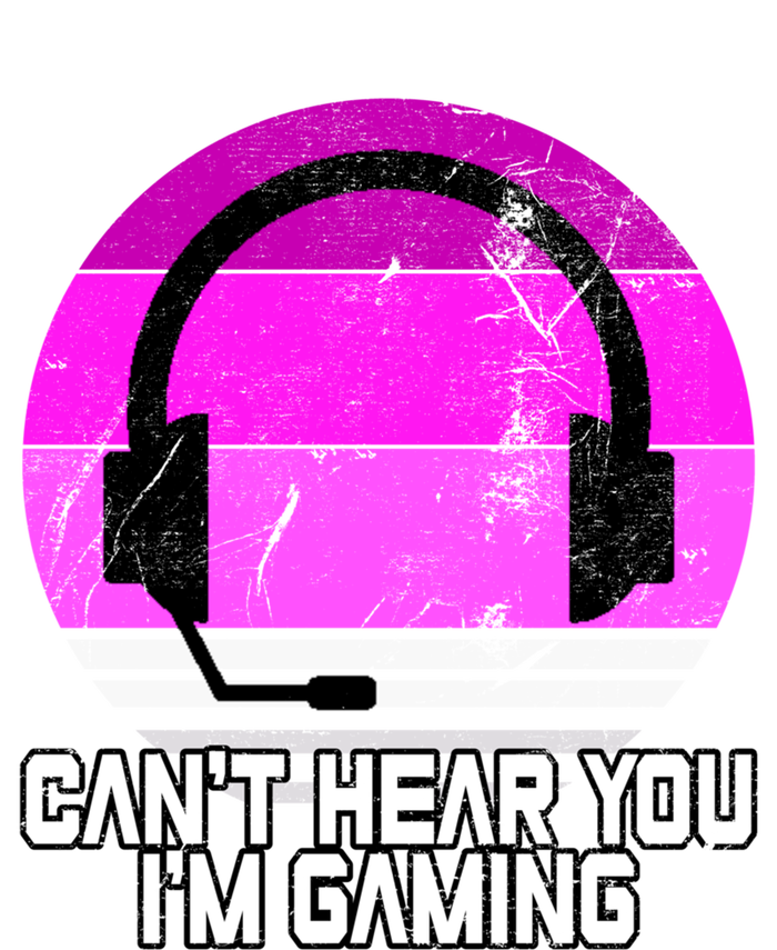 Can't Hear You I'm Gaming Gamer Girl Gift Video Gamer Gift Poster