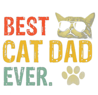 Vintage Best Cat Dad Ever Cat Daddy Gift Magnet