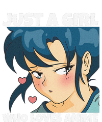 Anime Weeb Merch Forn Girls Just A Girl Who Loves Anime T-Shirt