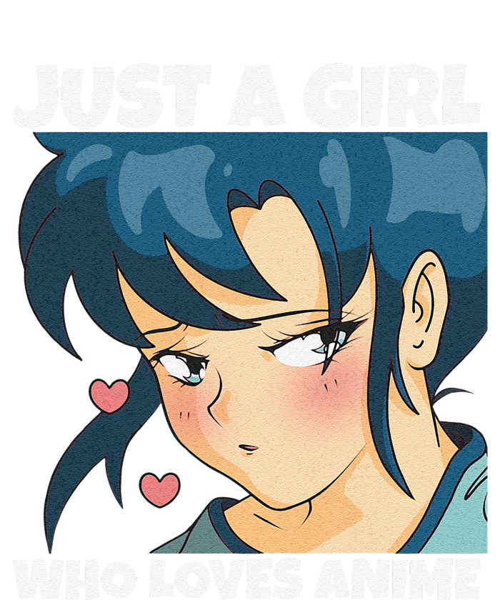 Anime Weeb Merch Forn Girls Just A Girl Who Loves Anime T-Shirt