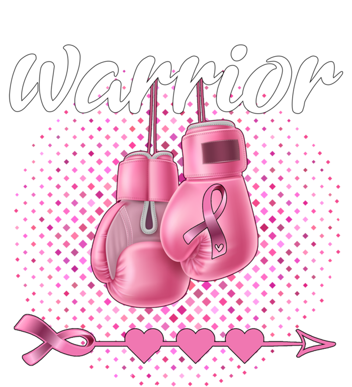 Breast Cancer Awareness Pink Boxing Gloves Warrior Cute Gift T-Shirt