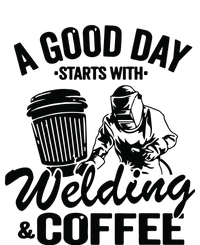 A Good Day Starts With Welding & Coffee Vintage Welder Tall T-Shirt