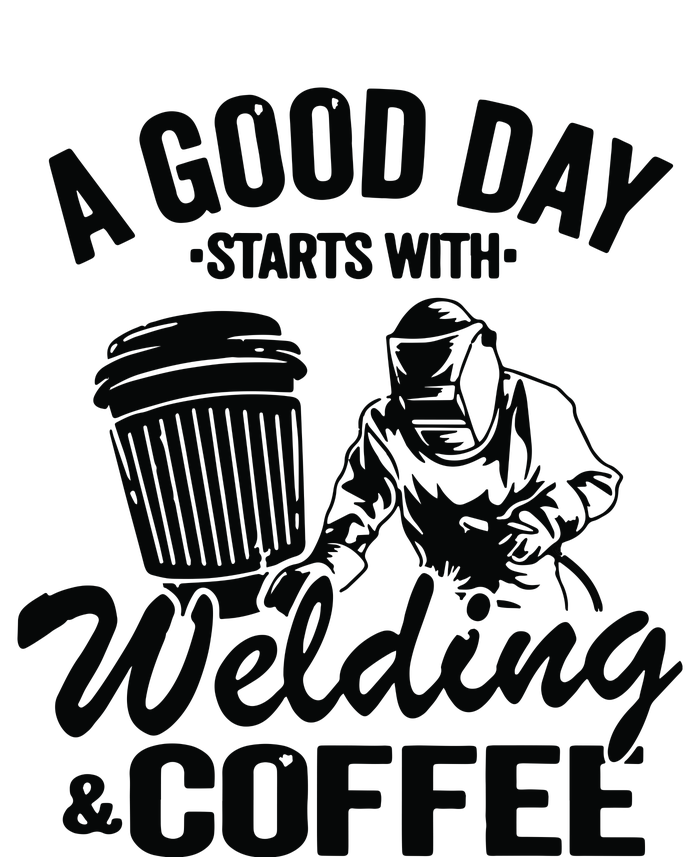 A Good Day Starts With Welding & Coffee Vintage Welder Tall T-Shirt