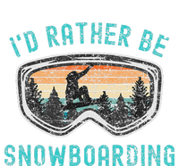 Mountains Funny Snowboarding I'd Rather Be Snowboarding Button