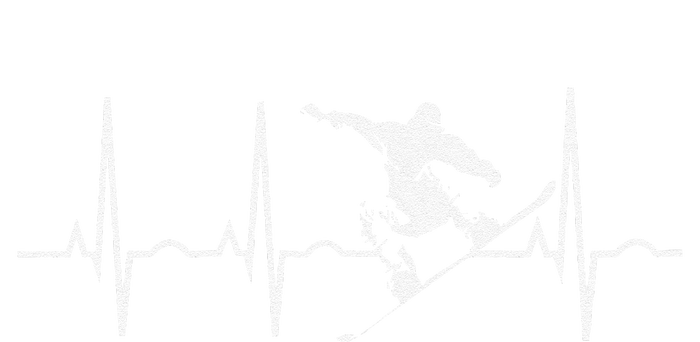 Snowboarder vintage Snowboarding Heartbeat T-Shirt