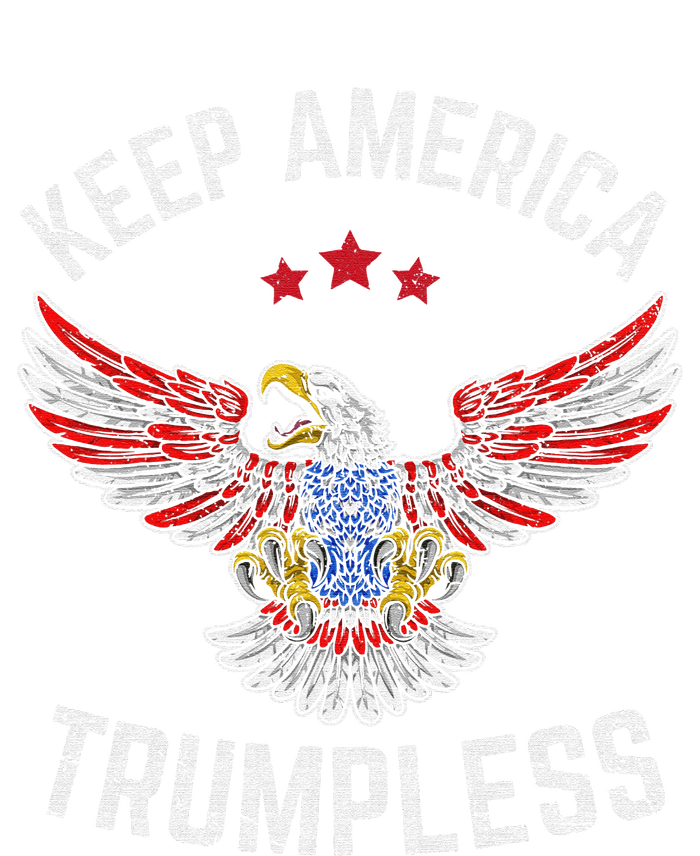 Keep America Trumpless Eagle USA Flag T-Shirt