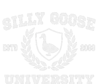 Silly Goose University Funny Meme School Bird Sweatshirt High Crown Mesh Back Trucker Hat