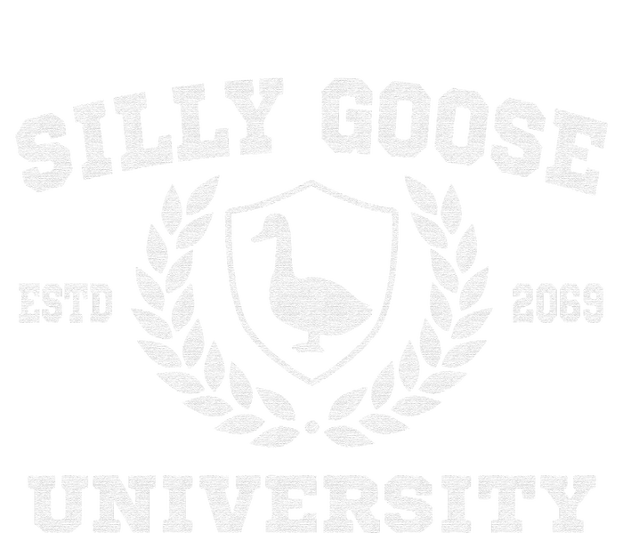 Silly Goose University Funny Meme School Bird Sweatshirt High Crown Mesh Back Trucker Hat