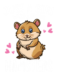 Funny Cute Hamster Lover Just A Girl Who Loves Hamsters Cool Gift Coaster