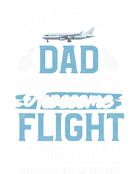 Flight Attendanfunny Gift For Dad Father Flight Attendant Gift T-Shirt