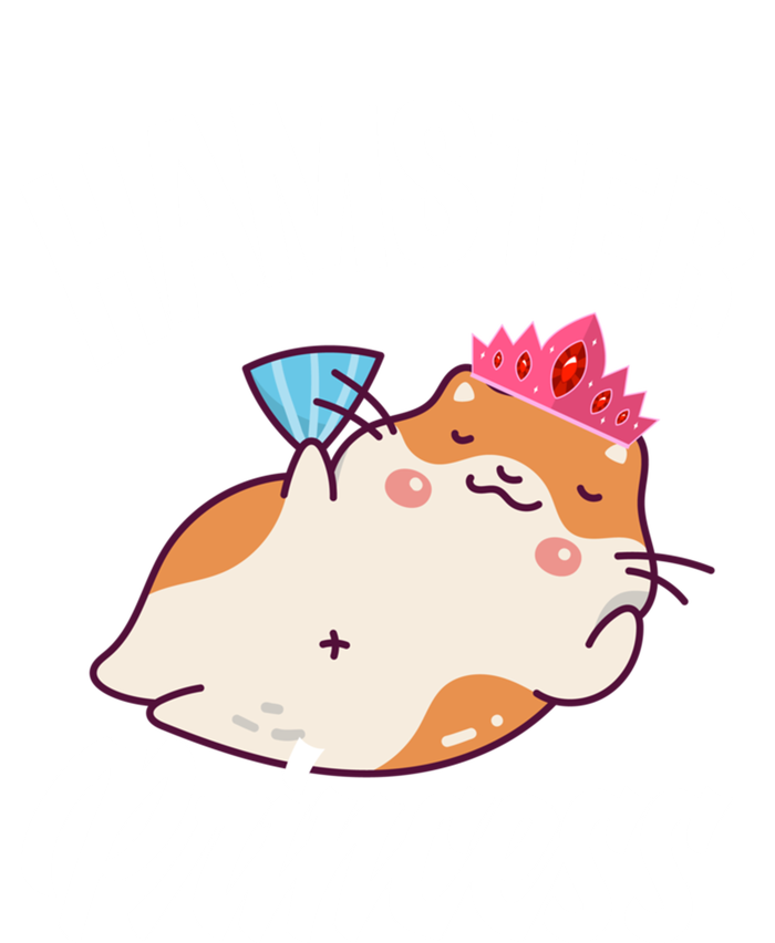 Hamster Princess Funny Hamster Lover Gift Long Sleeve Shirt