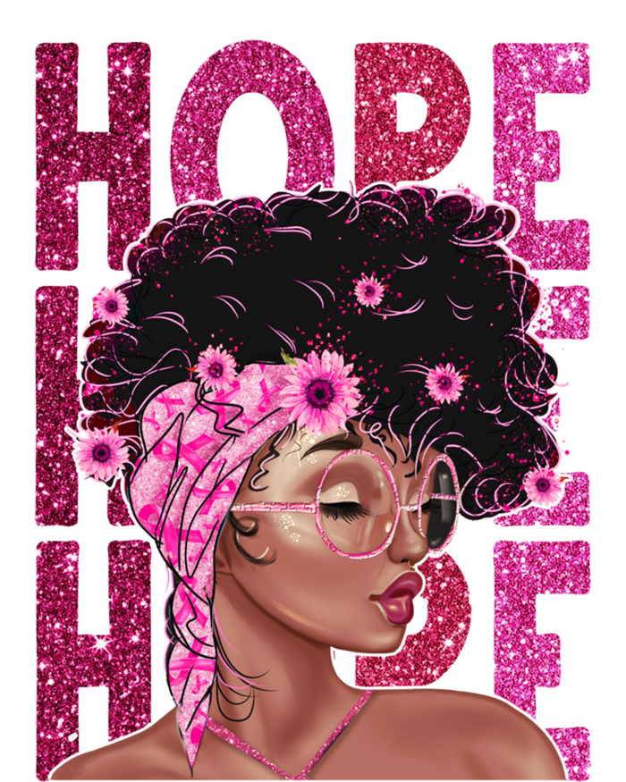 Hope Black Pink Ribbon Sunflower Breast Cancer Warrior Gift Mesh Reversible Basketball Jersey Tank