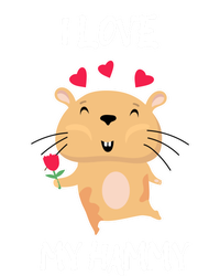 I Love My Hammy Heart Cage Rodent Hamster Small Pet Hamster Gift Hoodie