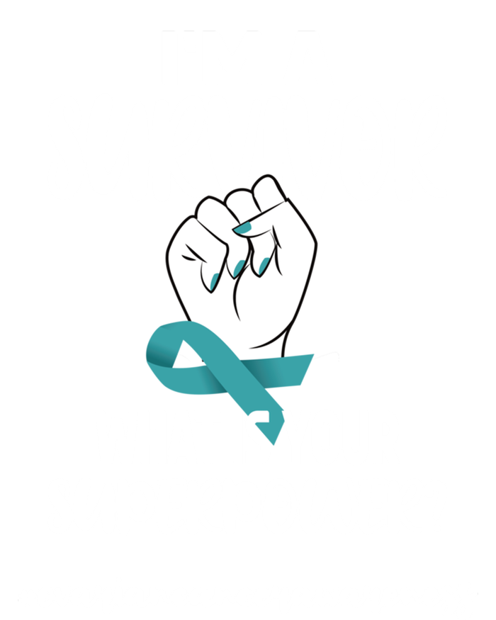 I'm A Survivor Cancer Survivor Teal Ovarian Cancer Warrior Great Gift T-Shirt