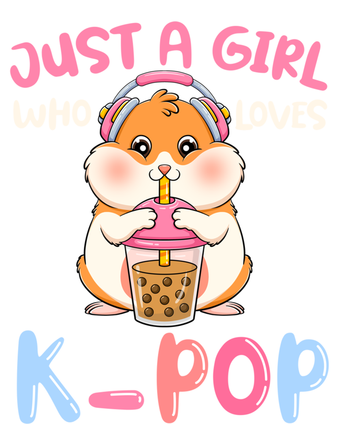 Just A Girl Who Loves Kcute Giftpop And Hamster Meaningful Gift T-Shirt