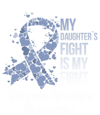 My Daughter’s Fight Is My Fight Anorexia Nervosa Awareness Gift V-Neck T-Shirt