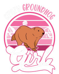 Crazy Groundhog Girl Marmot Girl Woodchuck Tank Top