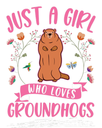 Groundhog Girl Marmot Woodchuck Cool Comfort Performance Bucket Hat