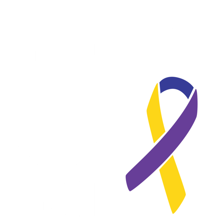 My Mother's Fight Is My Fight Bladder Cancer Warrior Meaningful Gift Hoodie