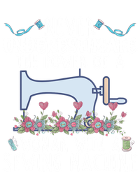 Never Underestimate The Power Of A With Sewing Machine Gift Tall Hoodie