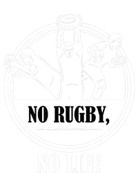 No Rugby No Life Gift For Rugby Player American Football Coaster