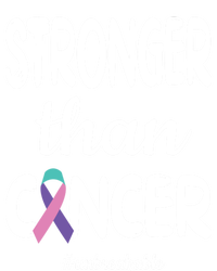 Stronger Than Thyroid Cancer Warrior Meaningful Gift T-Shirt