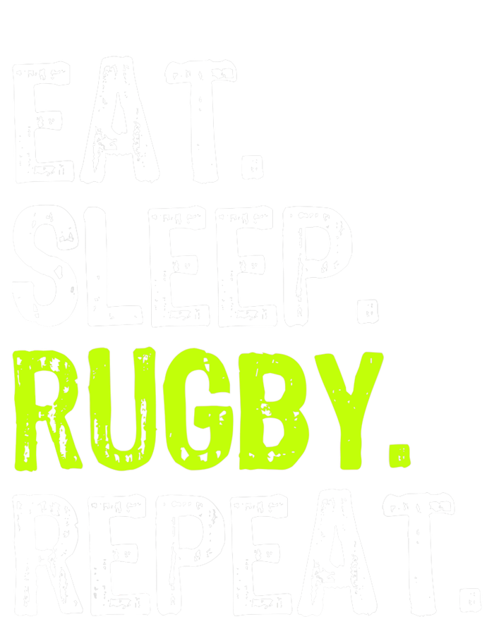 Eat Sleep Rugby Repeat Player Fan Lover Funny T-Shirt