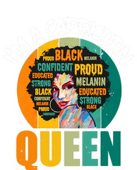 Capricorn Afro Girl Queen Facts Black History Month Black Proud T-Shirt