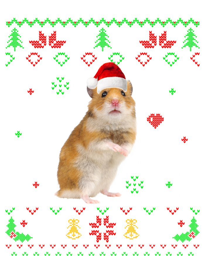 Ugly Christmas Pajama Sweater Hamster Animals Lover Funny Gift T-Shirt