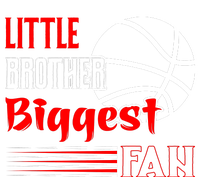 Baseball Little Brother Biggest Fan Funny Baseball Women’s Perfect Tri Rocker Tank