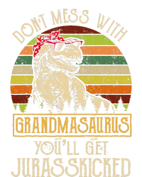 Don’t Mess With Grandmasaurus Funny Grandma Vintage T-Shirt