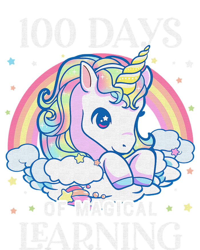 100th Day of School Unicorn 100 Magical Days Teacher Girls T-Shirt